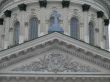 Fragment of Troitsky cathedral in Sumy, Ukraine