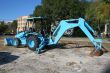 Blue Front End Loader