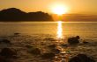 Sunrise on the sea