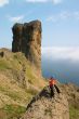 Girl on the rock