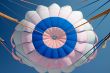 bright parachute canopy