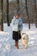 Girl with dog