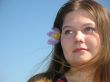 Girl with the flower