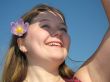 Girl with the flower