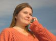 Girl with the cell phone