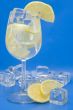 Ice and lemon