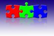Three puzzle pieces
