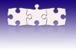 Three puzzle pieces