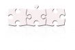 Three puzzle pieces