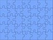 Blue Puzzle background