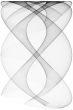 Abstract monochrome graphic design