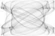Abstract monochrome graphic design