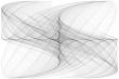 Abstract monochrome graphic design