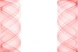 Abstract monochrome graphic frame