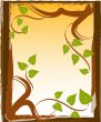 Leaves frame