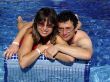 Couple in the pool