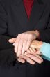 business teamwork - hands closeup