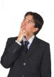 business man in deep thoughts