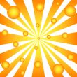 Circles with rays