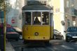 tramway in street