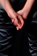 hands on back