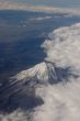 Volcano Image taken from airplane in Mexico