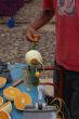 Peeling Oranges in Chiapas Market