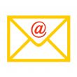Envelope with email symbol