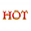 Hot on fire