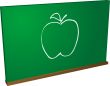 Apple blackboard