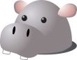 Hippo cartoon