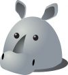 Rhino cartoon