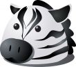 Zebra cartoon
