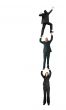 business people climbing up - growth