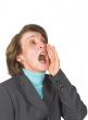 business woman shouting 2