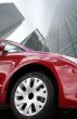 red car - corporate environment