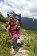 Backpacker girl