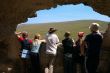 tourists in the cave