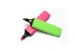 labellers green and pink