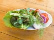 Appetizing vegetable salad