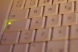 Macro image of Keyboard shift lock button