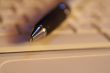Macro of a pen