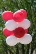 Red and White Baloons
