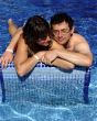 Couple in the pool