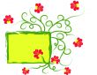 Flowers frame
