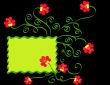 Flowers frame