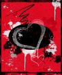 Grunge heart