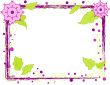 Flowers frame