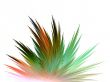 Spiked Color against White