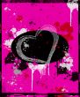 Grunge heart